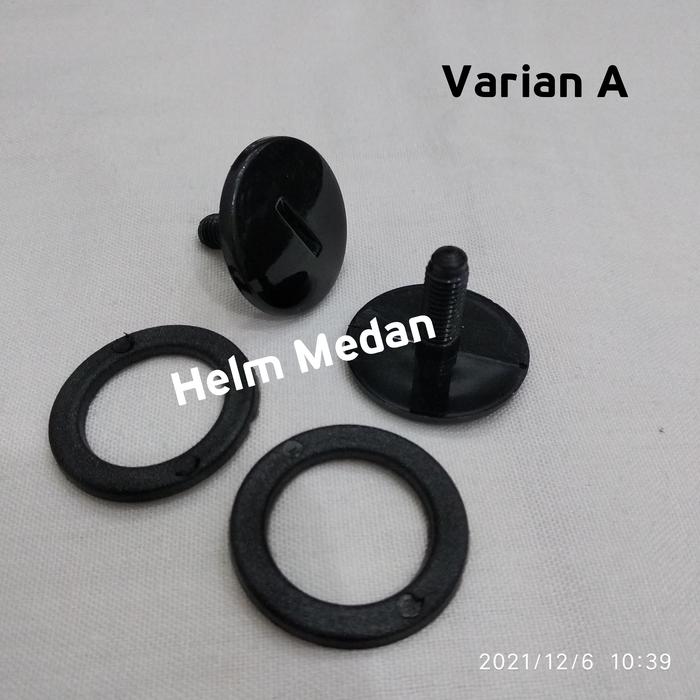 Gambar Baut untuk helm LTD Original Malaysia 100% - A dari Helm Medan undefined Tokopedia