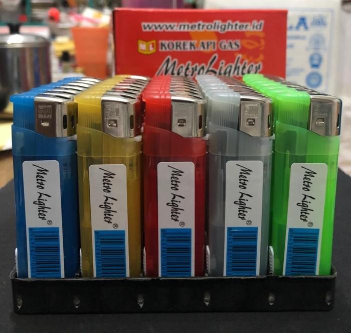 Gambar Mancis Korek Api Gas Metrolighter Magnet Cetek Senter SNI F-010 dari Saw onMart undefined Tokopedia