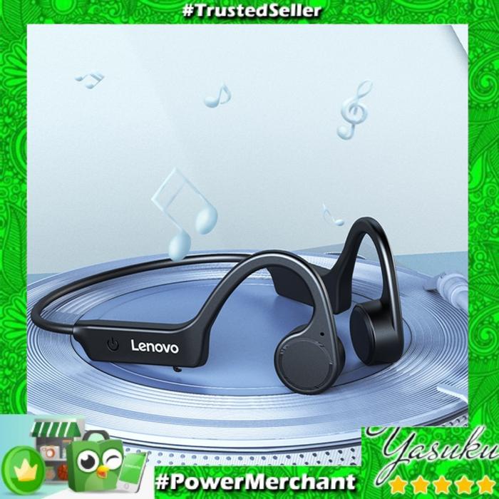 Gambar Lenovo X4 Headphone Headset Konduksi Tulang Bone Conduction Earphone + dari YASUKU TOKOPEDIA undefined Tokopedia