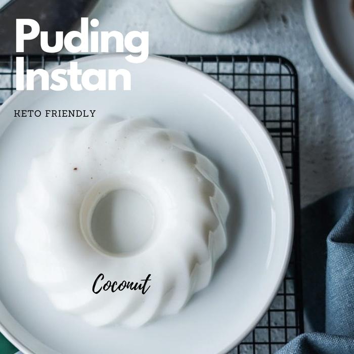 Gambar Puding Keto-Puding Low Carb & Sugar free - Kelapa dari Habibi Healthy Food undefined Tokopedia