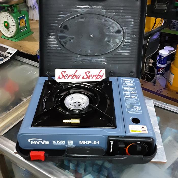 Gambar Kompor gas stove portable mini 2in1 - Hitam dari Serba serbi pekanbaru undefined 4 Tokopedia
