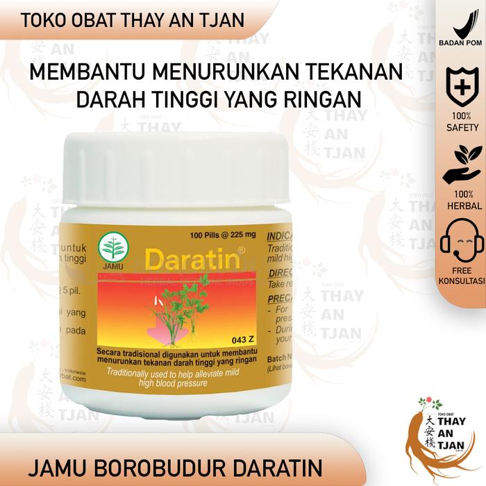 Gambar DARATIN | JAMU DARAH TINGGI | JAMU TRADISIONAL dari Toko Obat Thay an tjan undefined Tokopedia