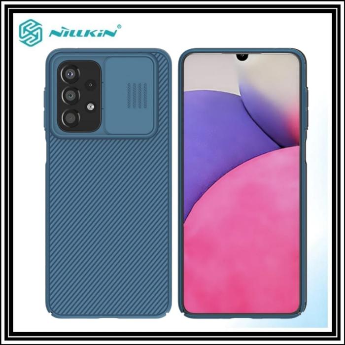 Gambar SAMSUNG GALAXY A33 5G NILLKIN CAMSHIELD ORIGINAL COVER TPU HARD CASE - BLUE dari Case Thebest undefined Tokopedia