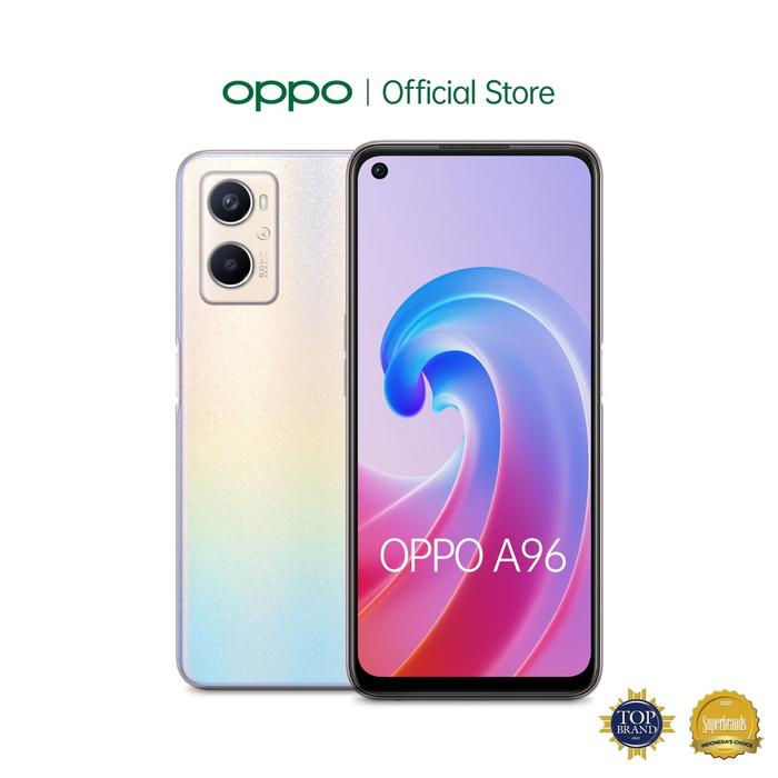 Gambar oppo a96 8/256 super vooc - pink dari estore acc undefined Tokopedia