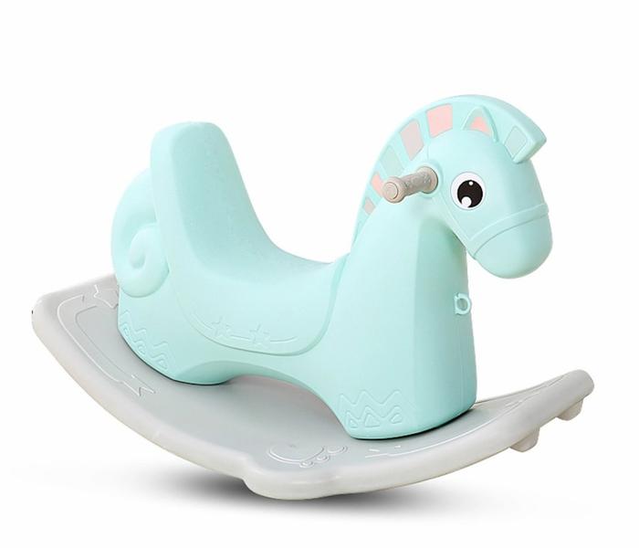 Gambar Mainan anak kereta tunggang kuda kudaan goyang balita kursi dudukan - Kuda Biru dari MiamiaShoping undefined Tokopedia