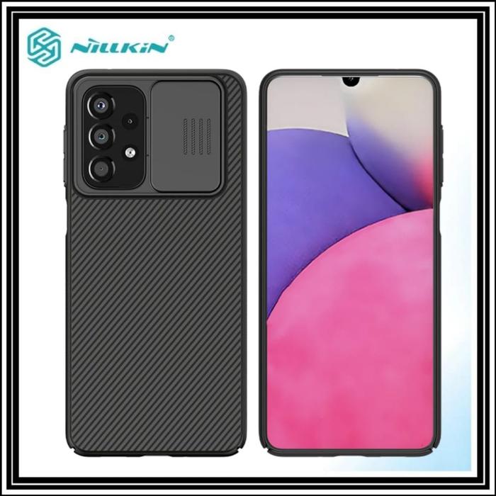 Gambar SAMSUNG GALAXY A33 5G NILLKIN CAMSHIELD ORIGINAL COVER TPU HARD CASE - BLACK dari Case Thebest Kota Administrasi Jakarta Pusat Tokopedia