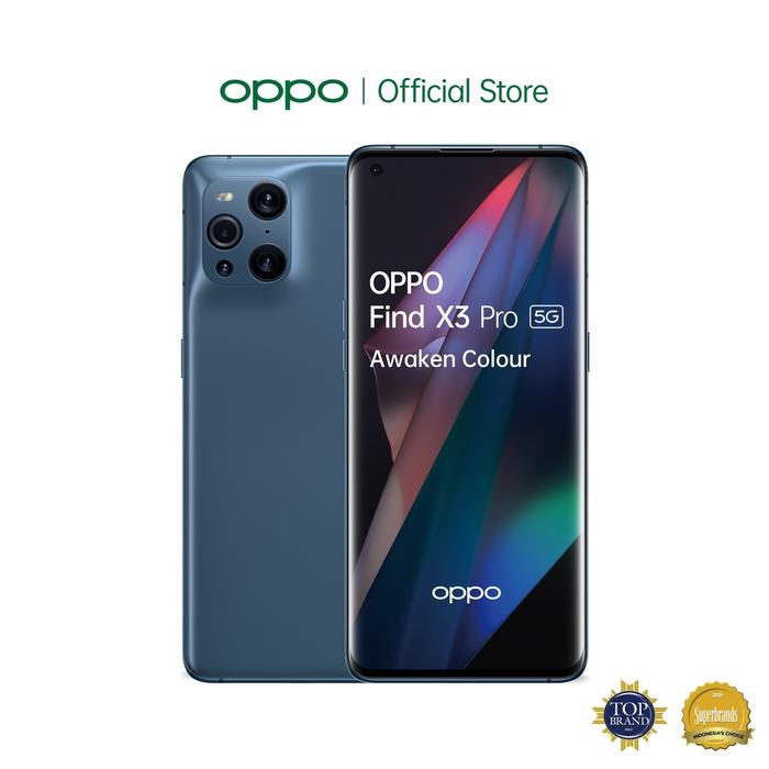 Gambar oppo find x3 pro 5g - Biru dari estore acc undefined Tokopedia