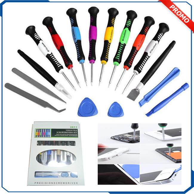 Gambar Obeng Set 16 in 1 Reparasi Smartphone HP PC Laptop Iphone Tool Kit dari Bekaw Store undefined Tokopedia