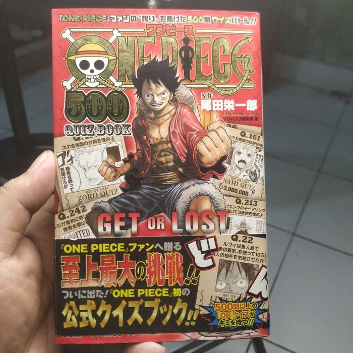 Jual One Piece Quiz Book 1 Get Or Lost Merah Kota Kediri Anza354 Tokopedia