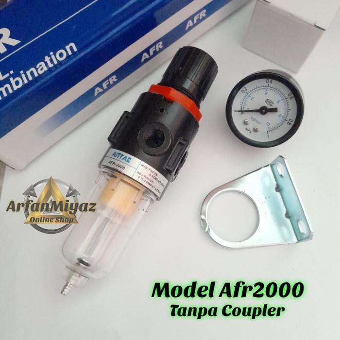 Gambar AIR FILTER AFC-2000 SARINGAN KOMPRESOR ANGIN PENGATUR TEKANAN UDARA - AFR2000 SAJA dari Arfanmiyaz undefined Tokopedia
