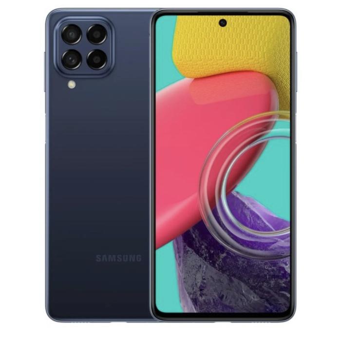 Gambar SAMSUNG Galaxy M53 5G RAM 8GB 256GB - GREEN - sAMOLED - 120Hz - SEIN - Blue / M53 5G dari Tmobile itc bsd undefined Tokopedia