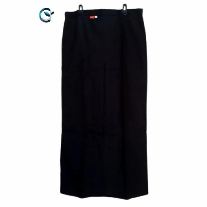 Gambar ROK SPAN SMP BELAH DUA PANJANG HITAM SIZE 30-L6/ROK SERAGAM SEKOLAH - Hitam, S dari BINTANG JAYA SERAGAM undefined Tokopedia