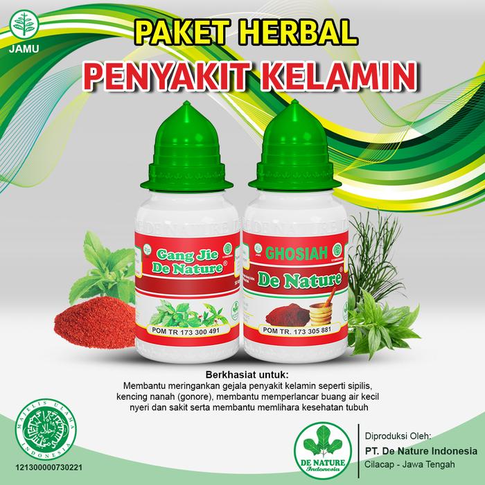 Gambar Obat Sipilis Sepilis GO Raja Singa Gonore Kencing Nanah ASLI De Nature - 1 Paket dari Obat Herbal shoop undefined Tokopedia