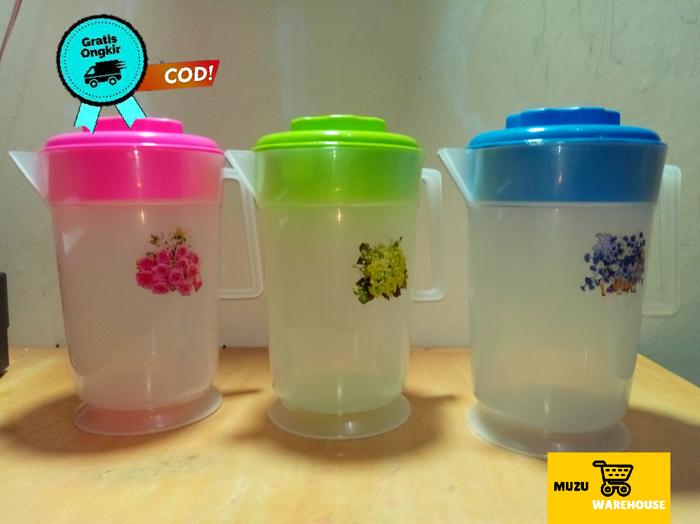Gambar TEKO PLASTIK 4 LITER TEMPAT AIR MINUM 4L JUMBO - Bening Hero dari Muzu_Warehouse undefined Tokopedia