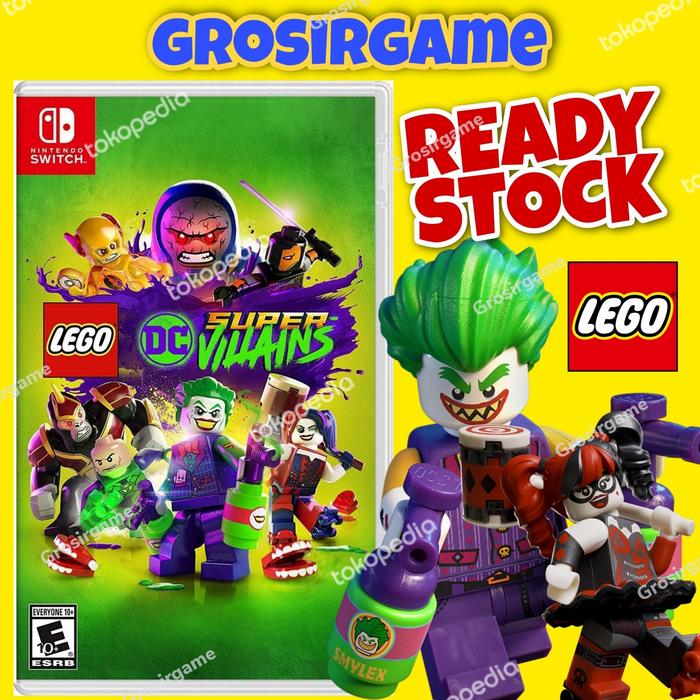 Game Super Villains Nintendo Switch Lego DC Super Villains