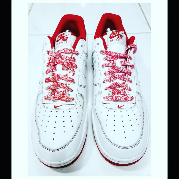 red af1 laces
