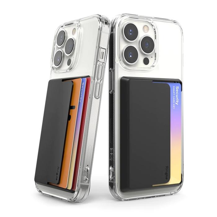 Gambar Tempat Kartu Universal Ringke Side Slot Card Holder - Black dari GET-WID undefined Tokopedia