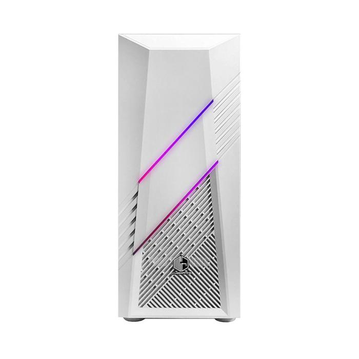 Gambar Casing CUBE GAMING RUFYN ATX TEMPERED / Casing PC Gaming - Putih dari ONE Di Comp undefined Tokopedia