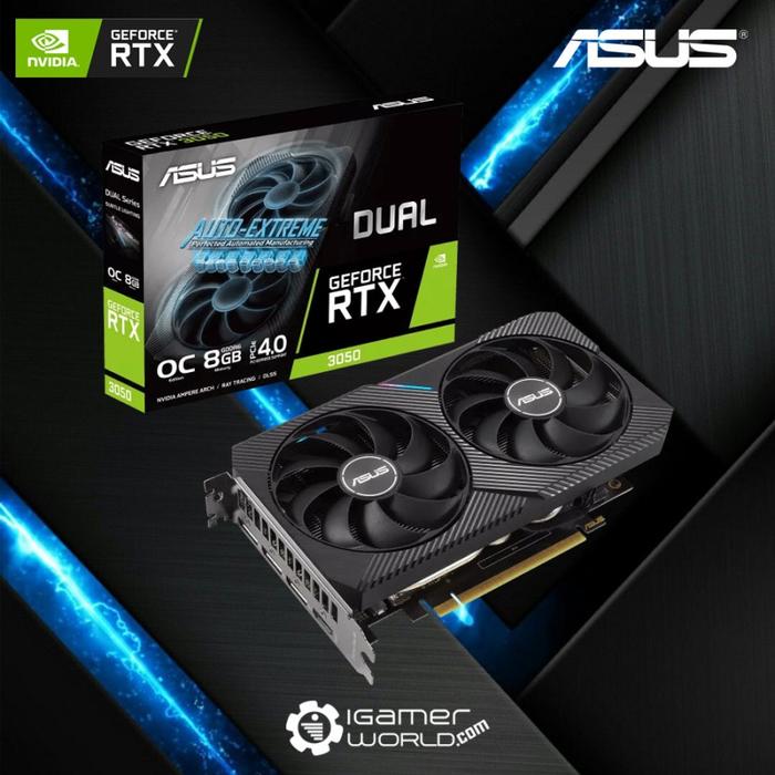 Jual ASUS VGA Dual GeForce RTX 3050 OC Edition 8GB GDDR6 Graphics