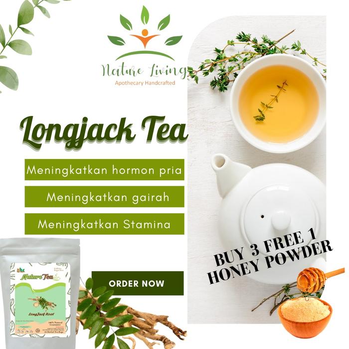 Gambar Teh Herbal 100% Organic 30 tea bag - Nature Tea by Nature Living - Longjack dari AnHao undefined Tokopedia