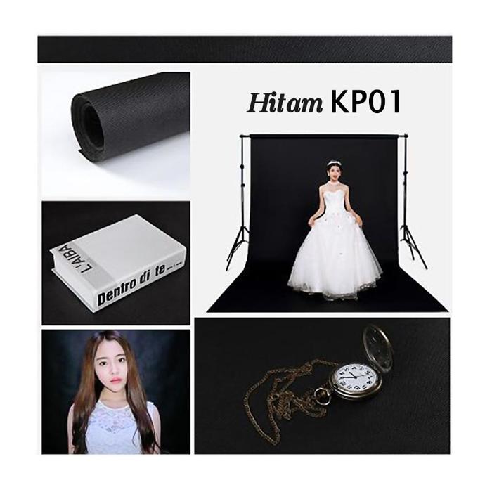 Gambar Background Kanvas Polos Golongan Warna A Uk. 3x3 Mtr - Hitam dari Foyu Photo Jakarta undefined Tokopedia