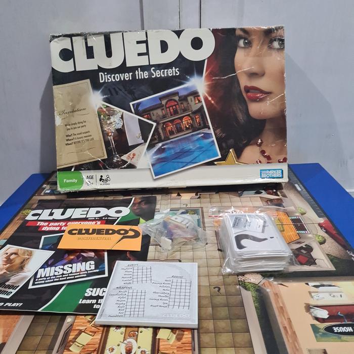 Gambar Board Game - Cluedo Discover the Secrets Stok D dari Segara Indonesia Games undefined Tokopedia