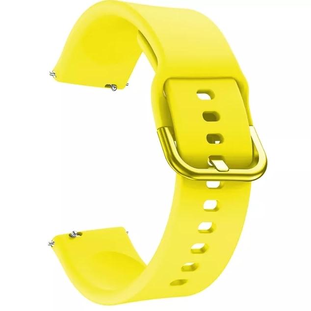 Gambar STRAP TALI JAM SAMSUNG GALAXY WATCH 5 40 44MM / PRO 45MM MODEL ACTIVE - Yellow dari Jktmanshop undefined Tokopedia