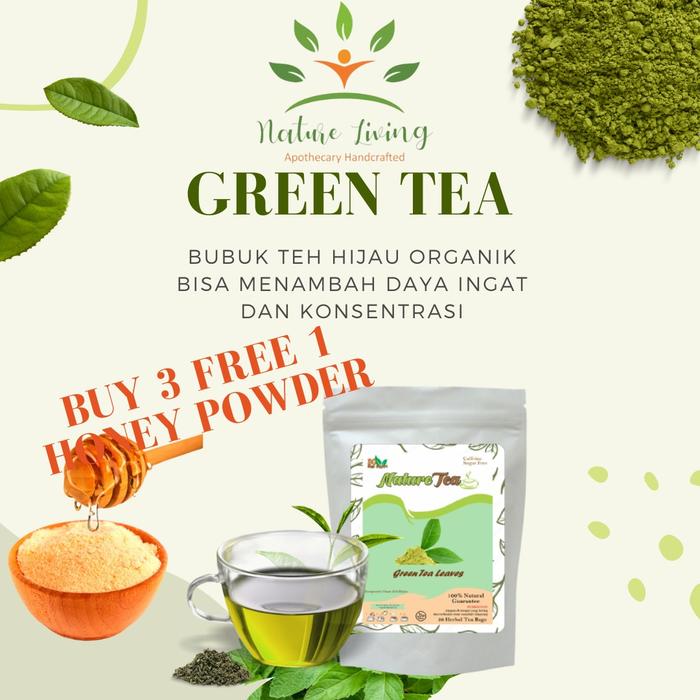 Gambar Teh Herbal 100% Organic 30 tea bag - Nature Tea by Nature Living - GreenTea dari AnHao undefined Tokopedia