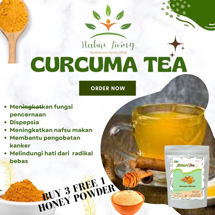 Gambar Teh Herbal 100% Organic 30 tea bag - Nature Tea by Nature Living - Curcuma dari AnHao undefined Tokopedia