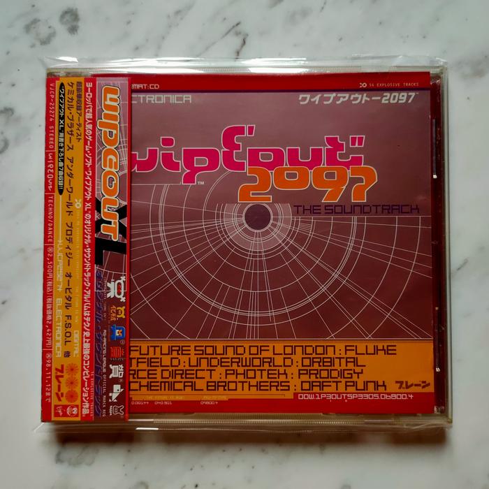 Various Wipeout 2097 The Soundtrack Japan obi CD | Indo4ward
