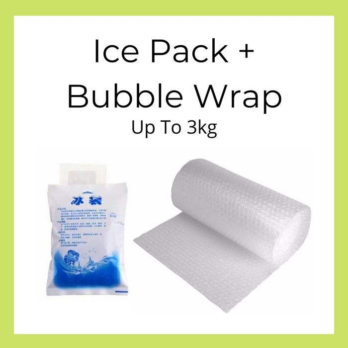 Gambar Bubble wrap + Ice gel tambahan dari Kafi Dimsum undefined Tokopedia