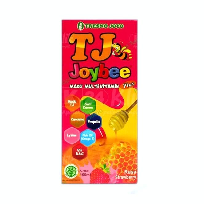 Gambar TJ Joybee Madu Multivitamin Plus Rasa Strawberry 100 ML - 08/2026 dari Janji Pelangi Dari Tuhan Kita undefined Tokopedia