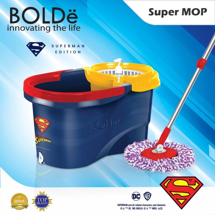 Gambar BOLDe Super Mop Superman Edition Alat Pel Dijamin Ori dari amac electronic store undefined Tokopedia