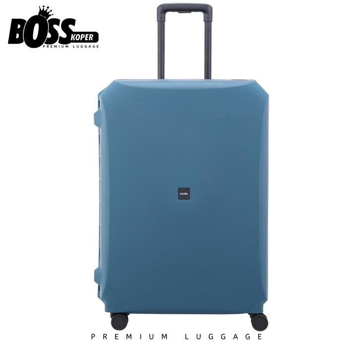 Gambar Koper LOJEL Large 28 Inch Hardcase Frame Tanpa Zipper TSA Original - Biru dari Boss Koper undefined Tokopedia