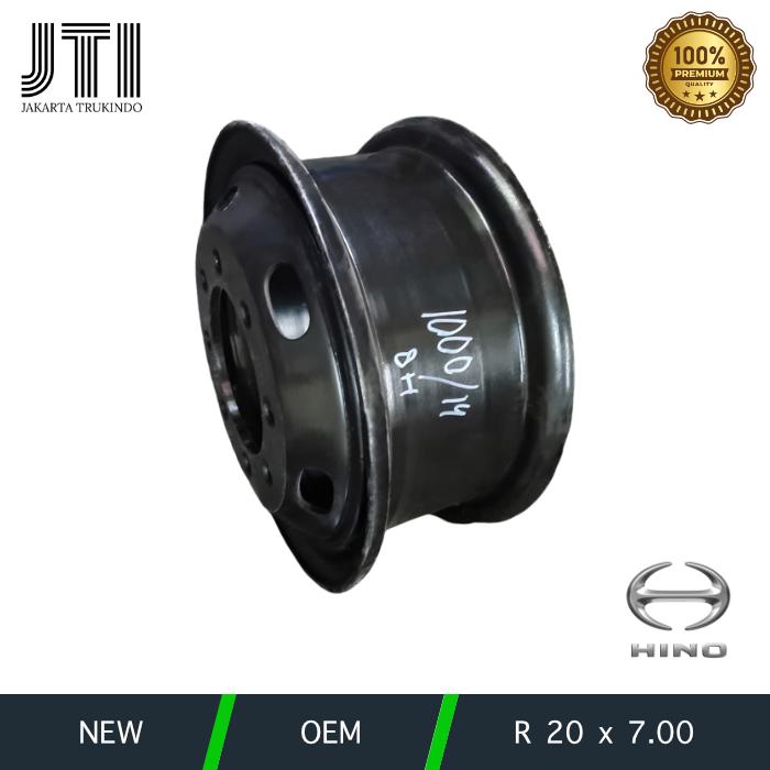 Gambar PELEK VELG RODA HINO LOHAN FM 260 TI 8 LUBANG R20 x 7.00 TIRE 1000 dari Jakarta Trukindo undefined Tokopedia