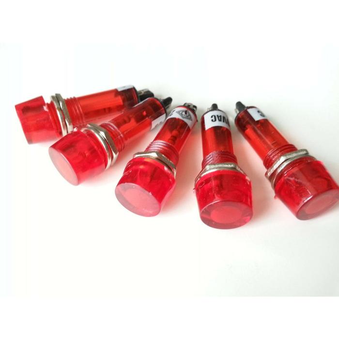 Gambar Lampu Indikator Box/Panel Listrik 220V - Merah, 12 VDC dari LST-OLSHOP undefined Tokopedia