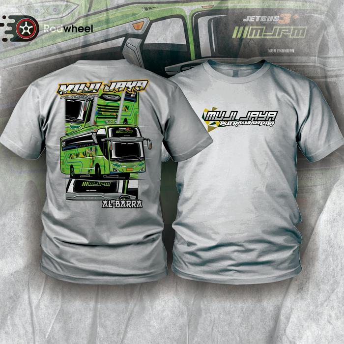 Gambar open pre order kaos bis kaos bismania Muji Jaya - Hitam, M dari Rodwheel undefined 4 Tokopedia