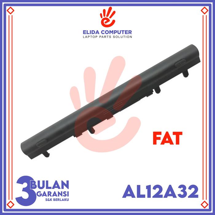 Gambar Baterai Acer Aspire E1 E1-522G E1-530G E1-532G AL12A32 - Fat dari ElidaComputer undefined Tokopedia
