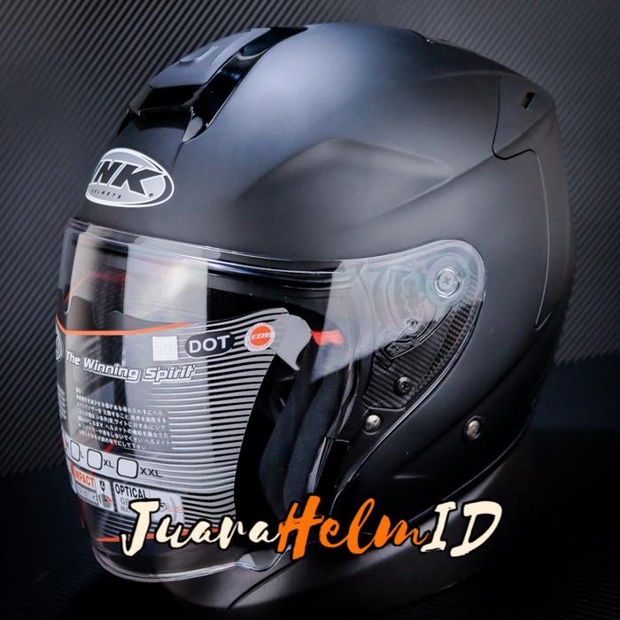 Gambar INK HELM DYNAMIC / BLACK DOFF / SOLID DINAMIC - M dari JUARAHELM ID undefined Tokopedia
