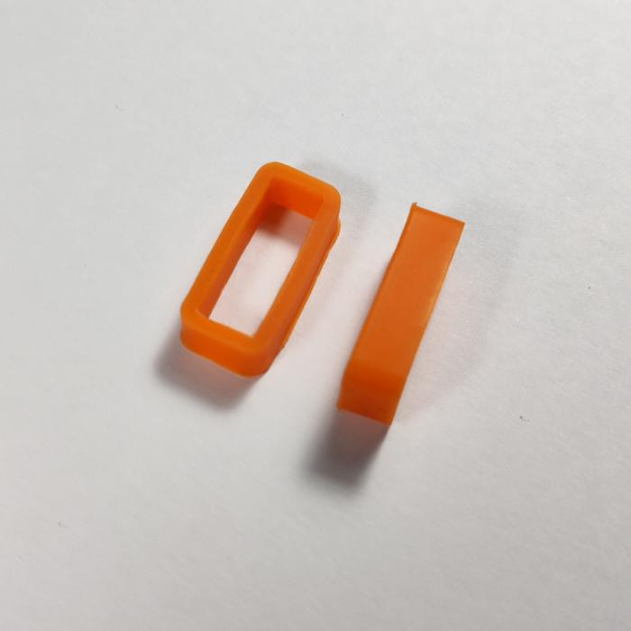 Gambar Ring Loop Ikatan Tali Karet Jam Tangan Rubber 18mm Warna - Orange dari Delapan Enam Shop_NEW undefined Tokopedia