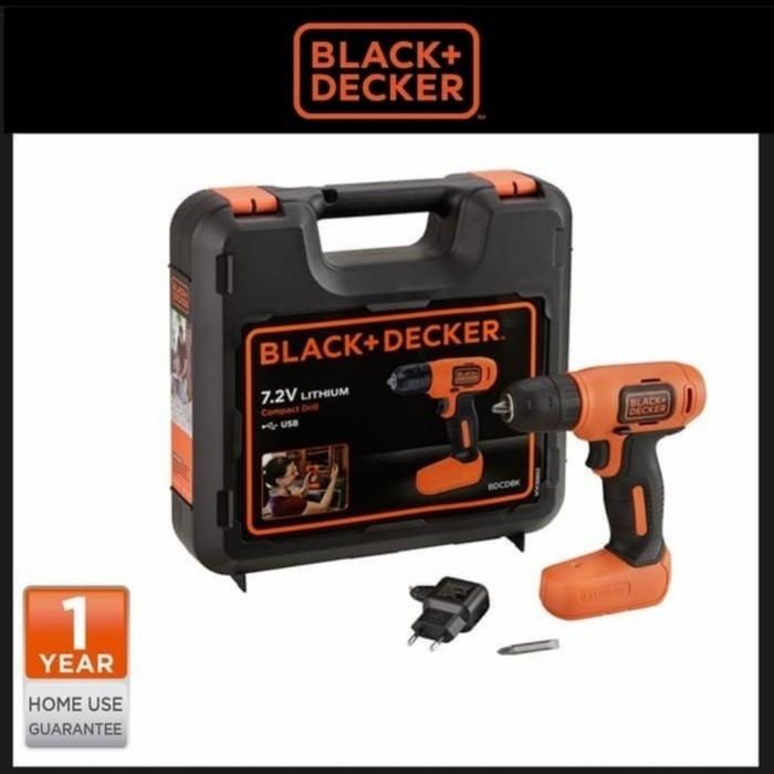 Blackdecker Bbdcd8k Bor Cordless Cordless Driver Drill Set 72v