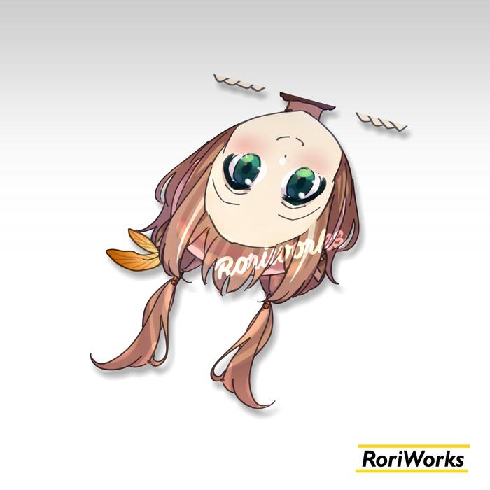 Jual Stiker Anime Intip - Ayunda Risu [hololive] - Sisi atas, Kecil ...