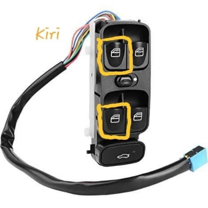 Gambar Tombol Switch Power Window MERCEDES BENZ W203 C Class - Kiri dari Sparepart Mobil BMW undefined Tokopedia