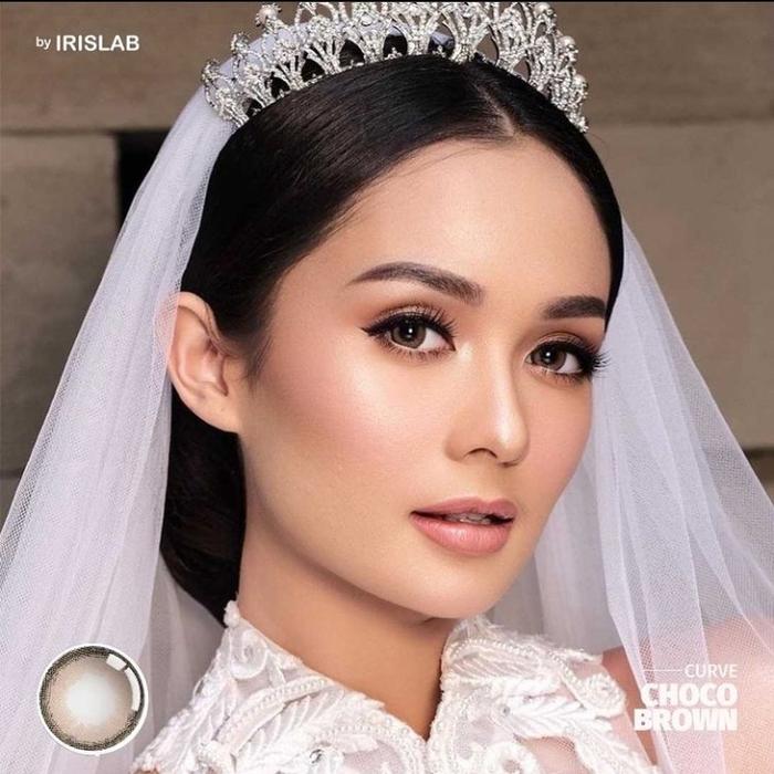 Gambar softlens curve by iris lab - Choco brown dari Softlensbee undefined Tokopedia