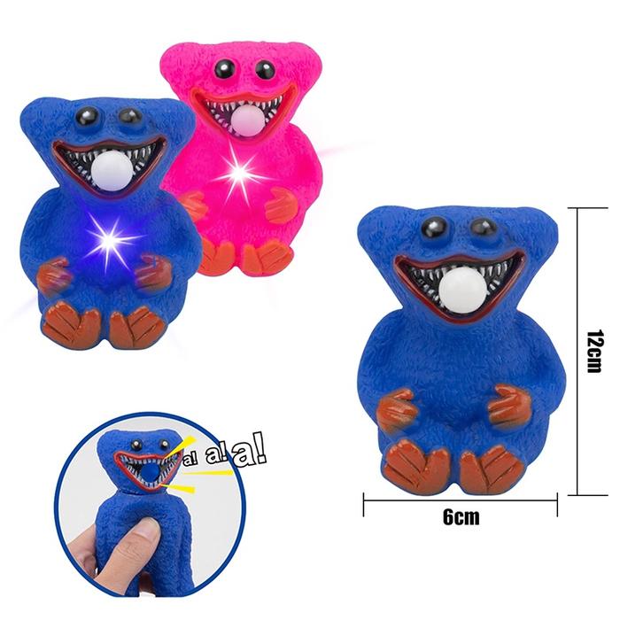 Gambar Huggy Wuggy Plush Toy Poppy Playtime Game Character Plush Doll Hot - 18cm bercahaya dari Felicity88 undefined Tokopedia