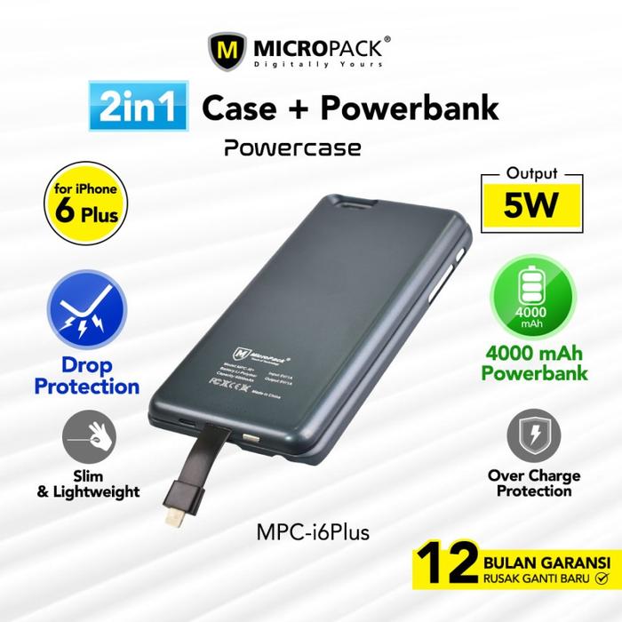 Micropack Iphone Back Cover With Power Bank Buy Neopack Rapid Qi2