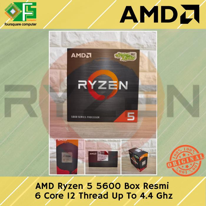 新品未開封 AMD Ryzen 5 5600 6コア12スレッド（Amd-ryzen 5
