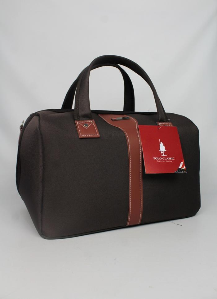 Gambar TAS PAKAIAN POLO CLASSIC /UKURAN14 INCH/ TAS MUDIK /TAS JINJING - SEDANG COKLAT dari Bagpark Pusat Tas undefined Tokopedia