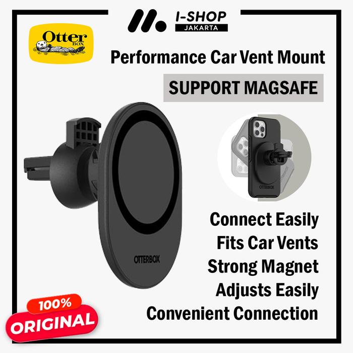 Jual OTTERBOX Holder Car Vent Mount iPhone Magsafe Charger 360