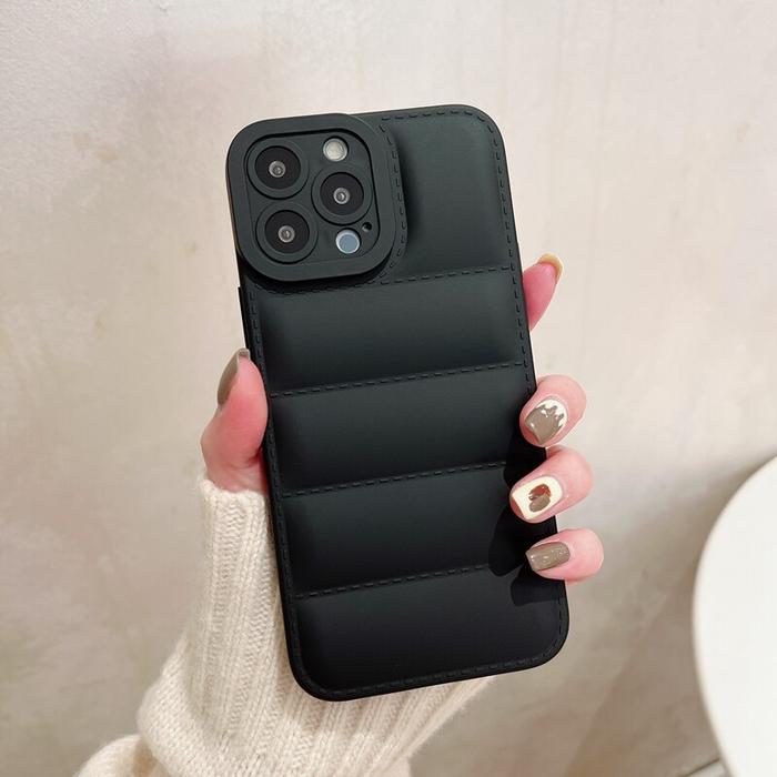 Gambar Case iPhone 13 Pro Max Down Jacket Pro Camera Softcase Lens Protect - BLACK, iPhone 13 dari My Case88 undefined Tokopedia